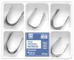 Metal Contoured Matrices for Molars.