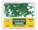 Plastic Fixing Wedges (Non-Transparent)